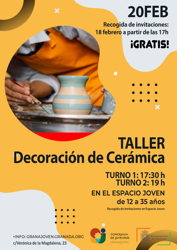 Taller de DECORACIN DE CERMICA